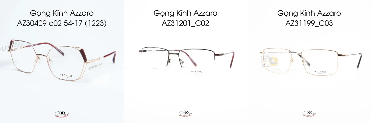 Gọng kính Azzora – Tinh Tế Chuẩn Ý, Giá Mềm Dễ Chịu