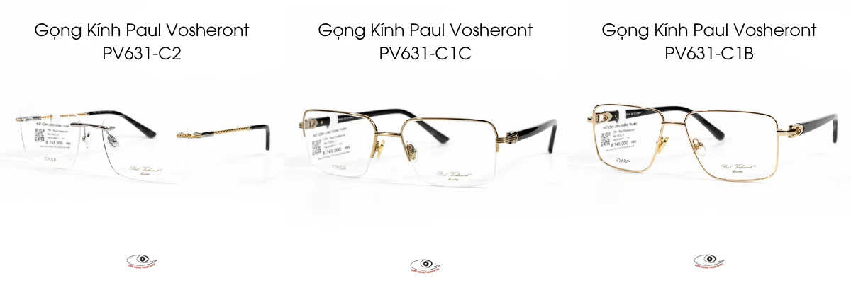 Gọng kính Paul Vosheront – Sự Kết Hợp Giữa Công Nghệ Và Thẩm Mỹ