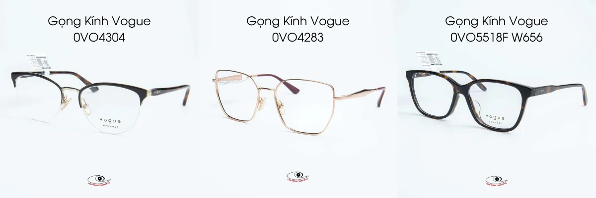 Gọng kính Vogue Eyewear – Thời Trang, Phù Hợp Mọi Phong Cách