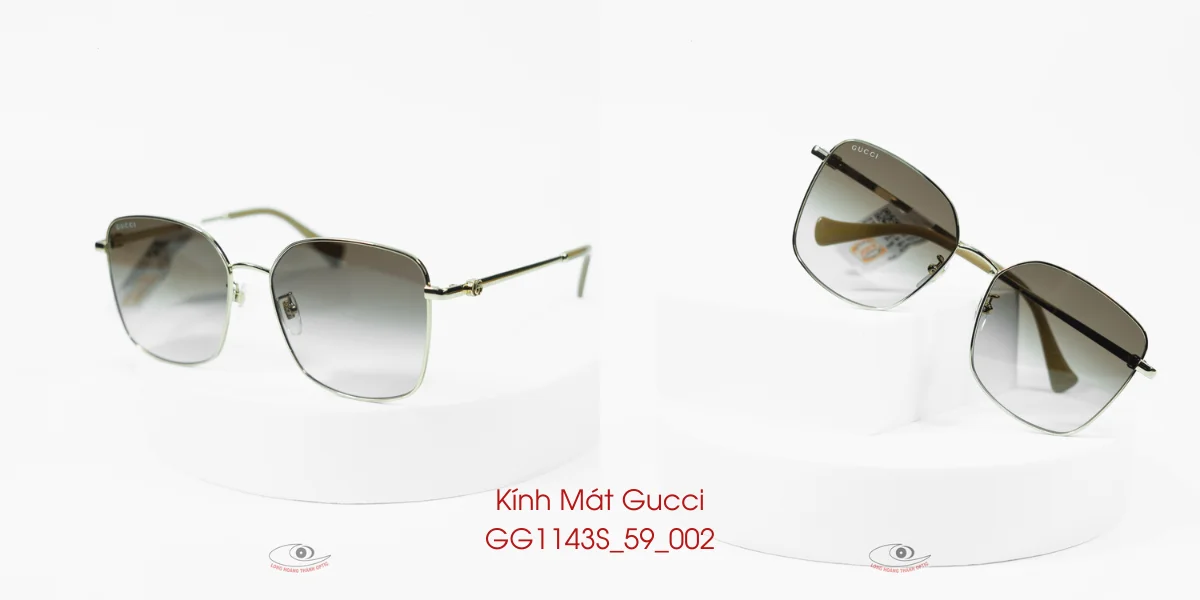 Kính Mát Nữ Gucci GG1143S_59_002 - Kính Râm Nữ Chính Hãng Tại Huế