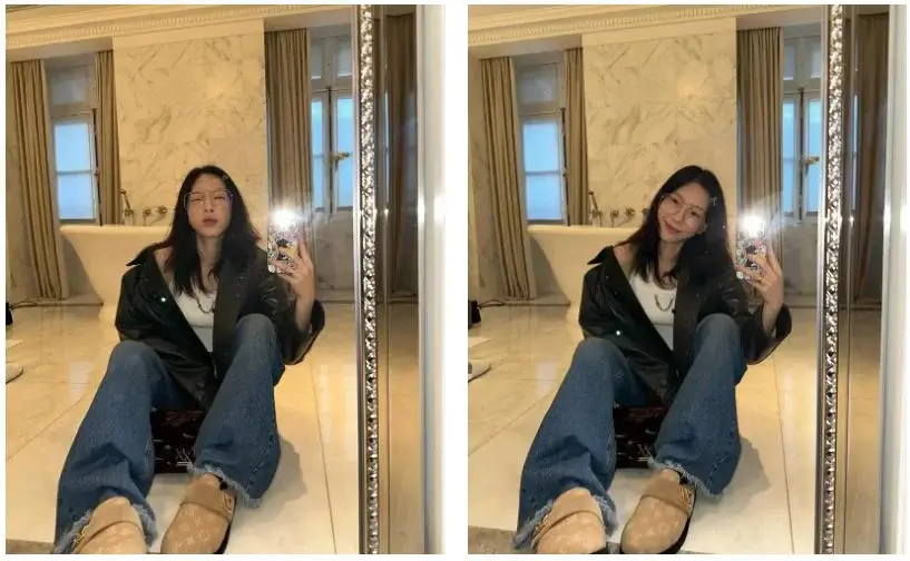 Học Taeyeon (SNSD) phối đồ cực chất với gọng kính kim loại mảnh