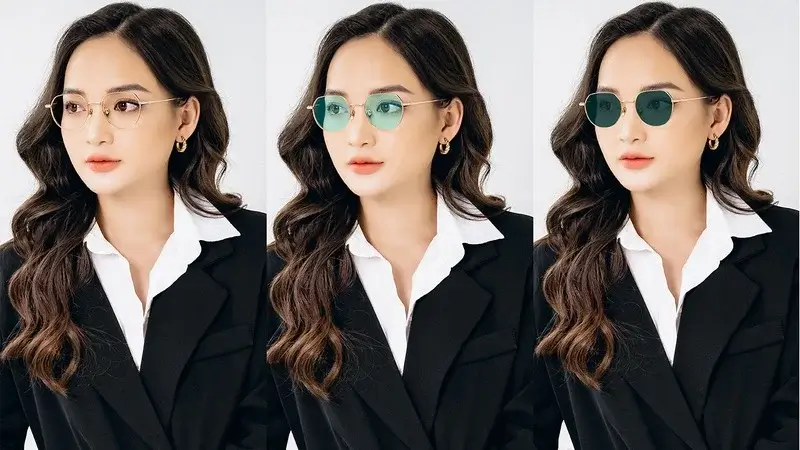 Cách chọn kính cận phù hợp với khuôn mặt nữ
