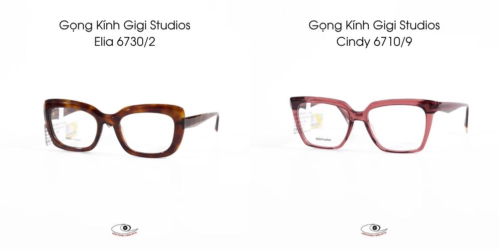 Gọng kính mắt mèo chính hãng GiGiStudios - Mua ngay tại Mắt kính Long Hoàng Thành Đà Nẵng, Huế