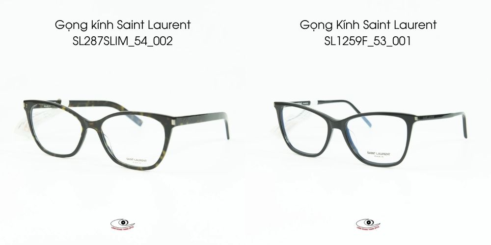 Gọng kính mắt mèo chính hãng Saint Laurent - Mua ngay tại Mắt kính Long Hoàng Thành Đà Nẵng, Huế