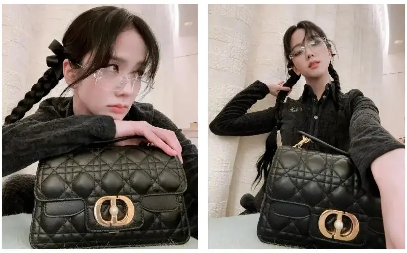 Jisoo BlackPink Gây Sốt Với Gọng Kính Nữ Không Viền
