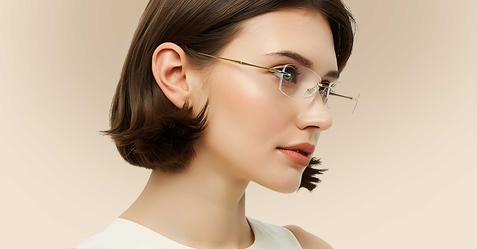 Kính không gọng nữ – bí mật thanh lịch cho mọi phụ nữ