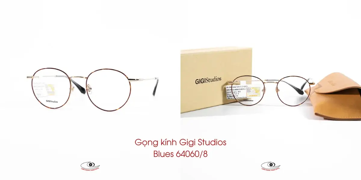 Gigi Studios Blues 64060/8 – Gọng kính cận Năng Động Và Trẻ Trung