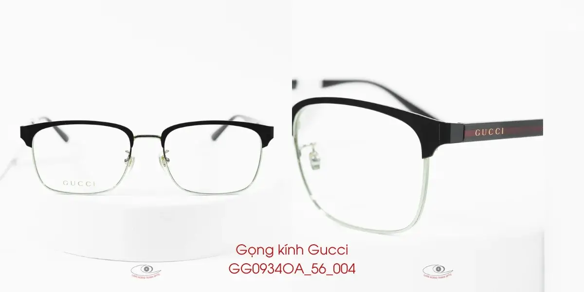 Mua ngay Gọng kính cận cao cấp Gucci tại Long Hoàng Thành