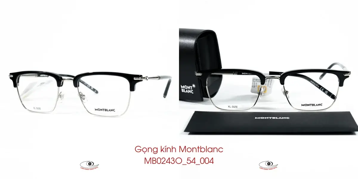Mua ngay gọng kính Montblanc tại Long Hoàng Thành