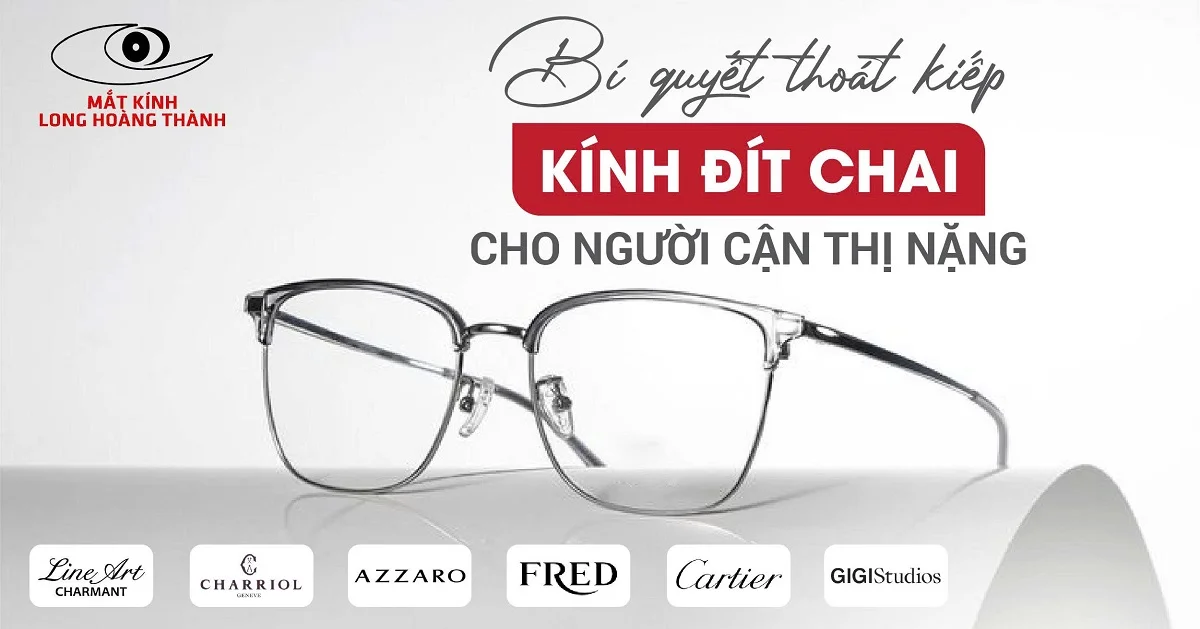 Bí Quyết Thoát Nạn Kính Đít Chai - Tròng Chiết Suất Cao Với Người Cận Thị Nặng?