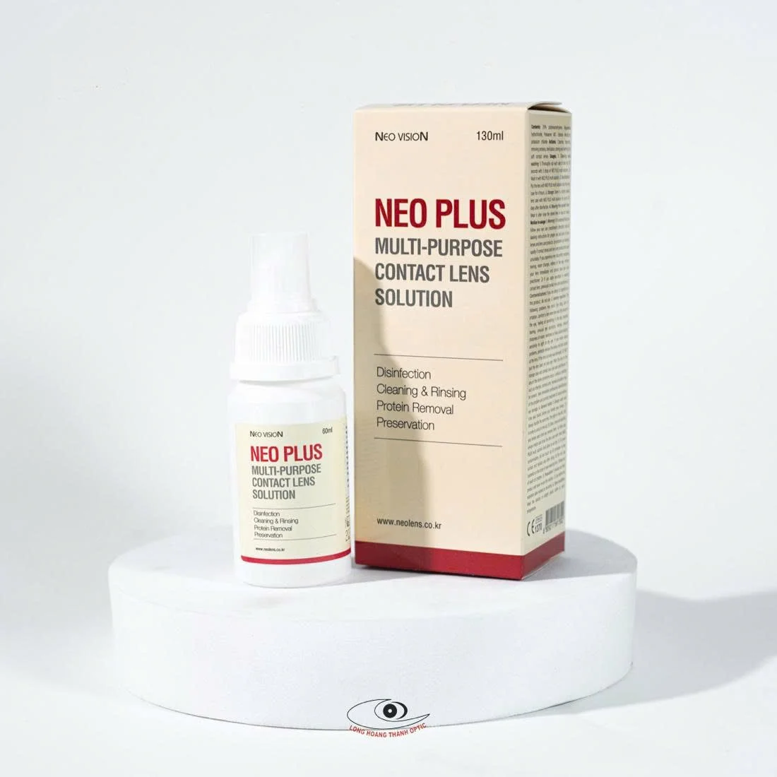 Địa chỉ mua kính áp tròng chính hãng Neo Plus (130ml) giá tốt tại Huế Đà Nẵng