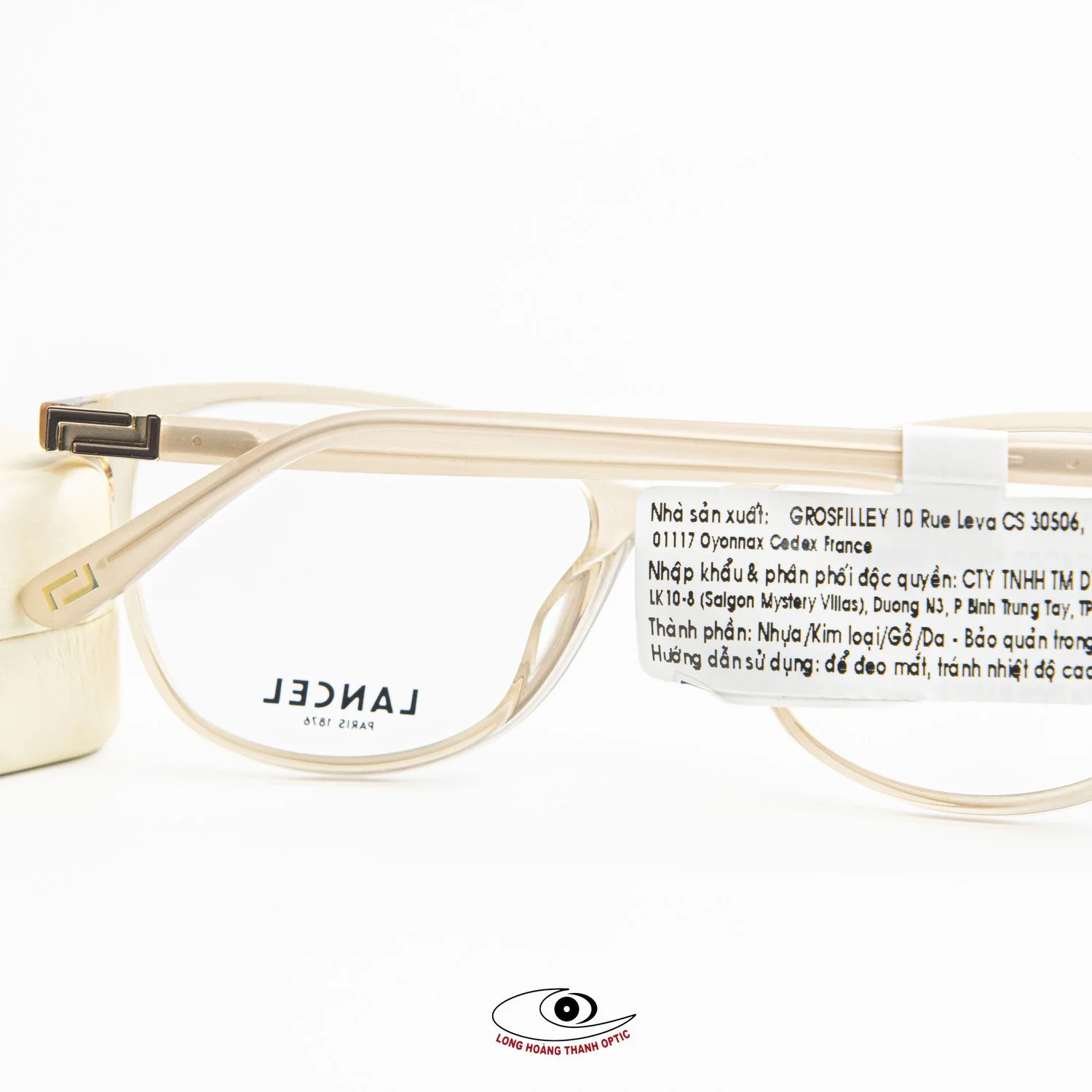 Bảng giá gọng kính cận nữ Lancel tại Huế Đà Nẵng