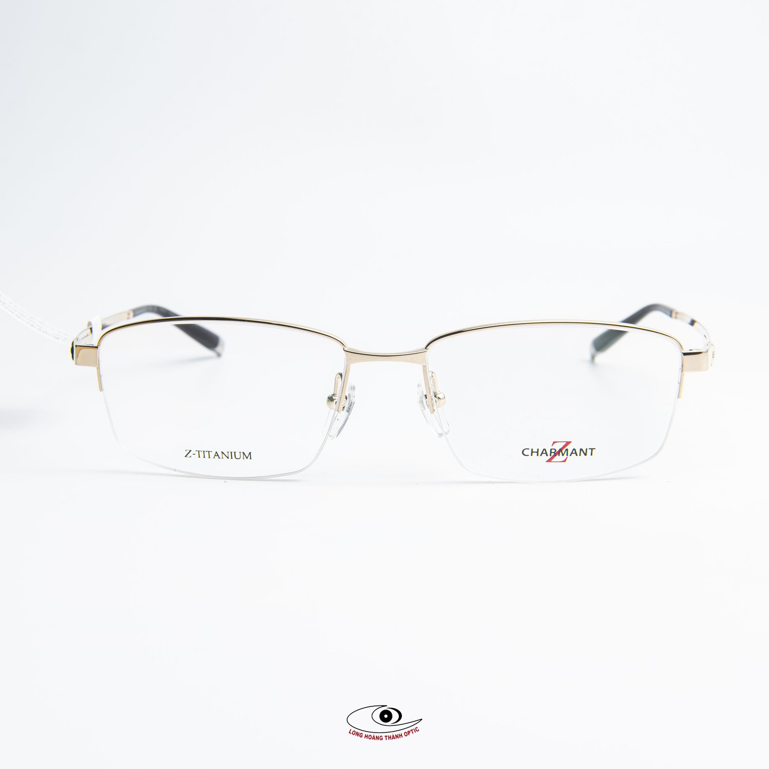 Gọng Kính cận nam Charmant Z ZT27077_56_GP - Tỏa sáng sắc vàng Gold Plated - Mua ngay tại Đà Nẵng, Huế