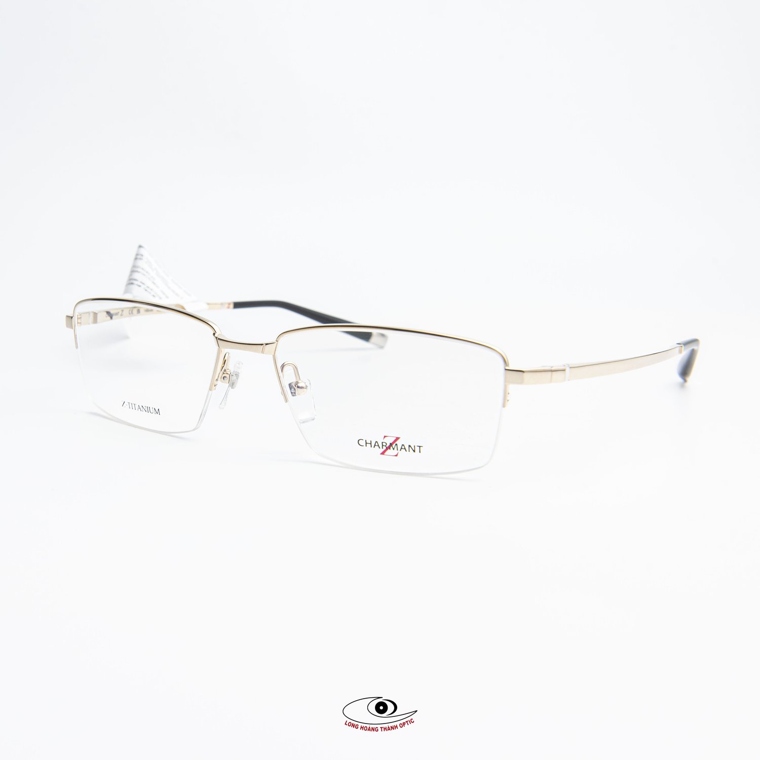 Gọng Kính Charmant Z ZT27055_57_WG - Màu White Gold thanh lịch, tôn lên vẻ sang trọng.