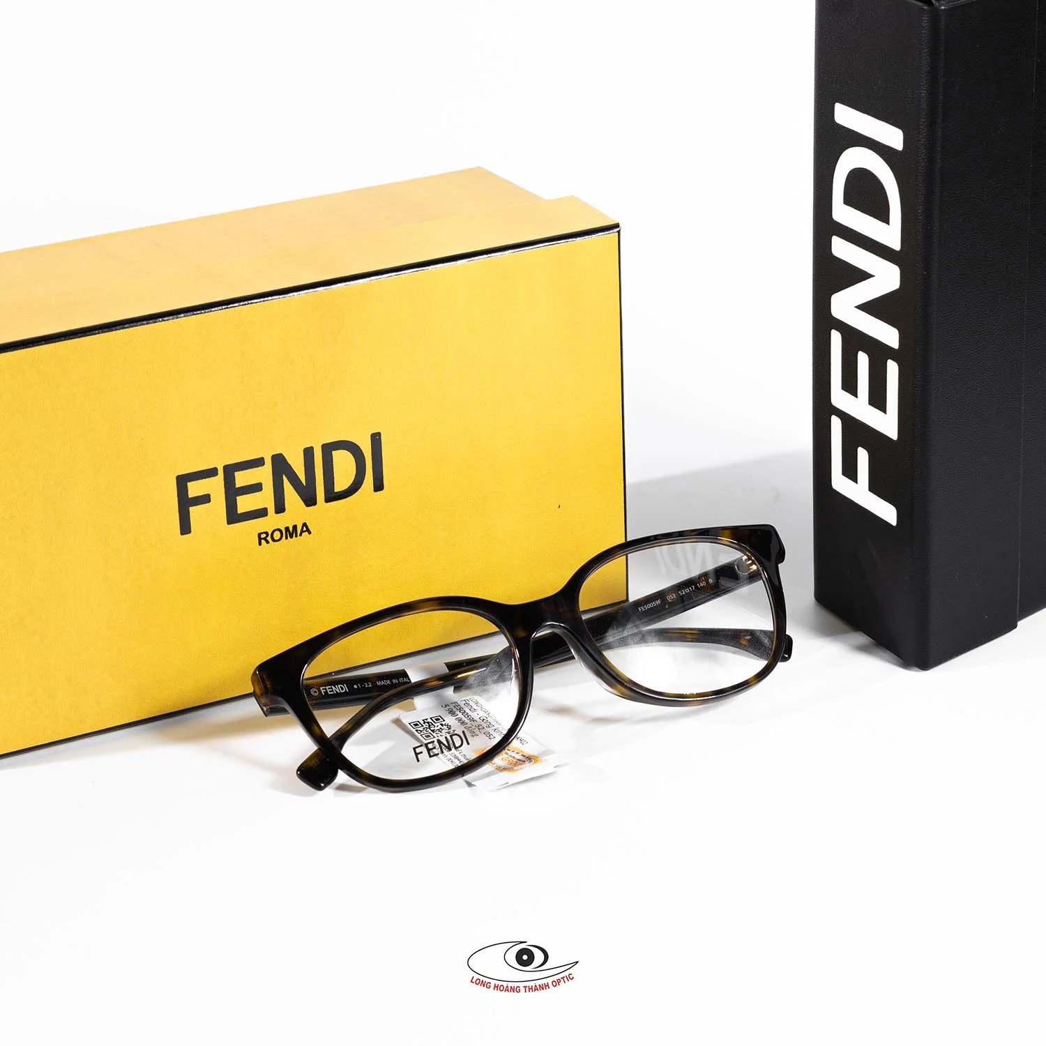 Địa chỉ mua Gọng kính cận chính hãng FENDI FE50059F_52_052 giá tốt nhất tại Huế, Đà Nẵng