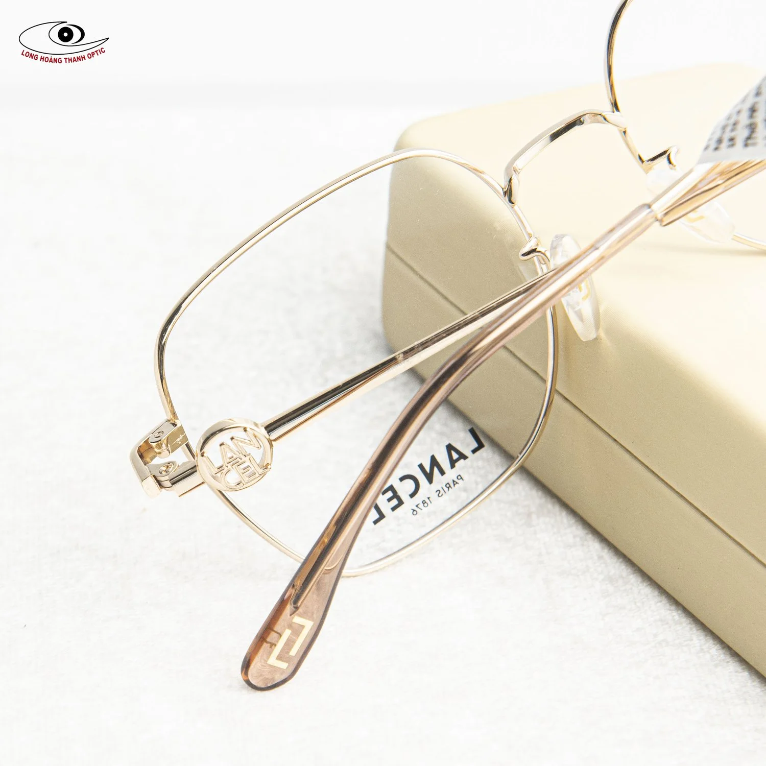Địa chỉ mua gọng kính cận nữ Lancel LA93014 C01 giá tốt nhất tại Huế, Đà Nẵng