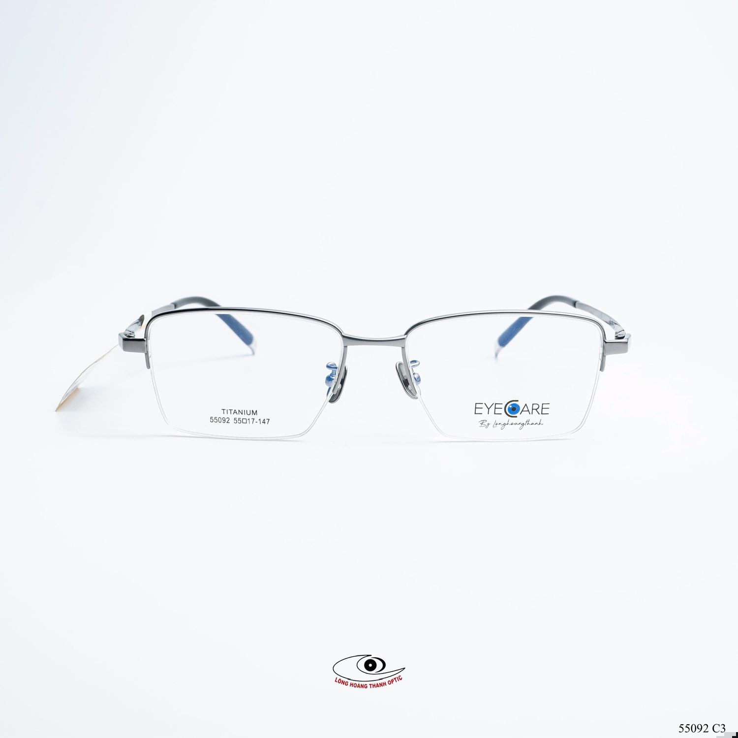 Gọng kính cận nửa viền cao cấp tại Huế của Eyecare