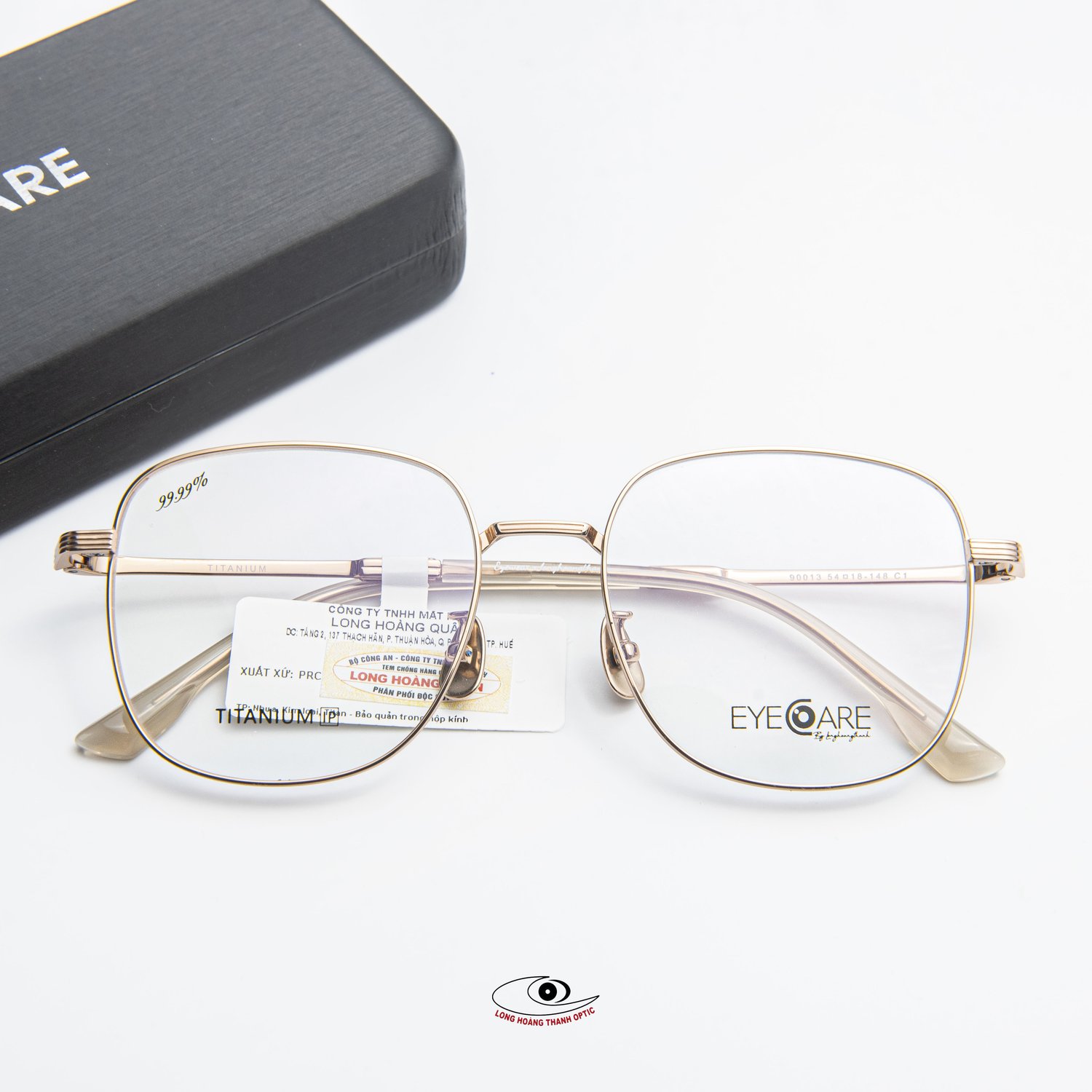 Gọng kính Eyecare chính hãng - Yên tâm khi mua hàng