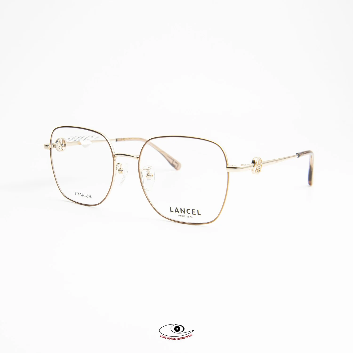 Gọng kính cận chính hãng Lancel LA93014 C01 giá tốt tại Mắt Kính Long Hoàng Thành