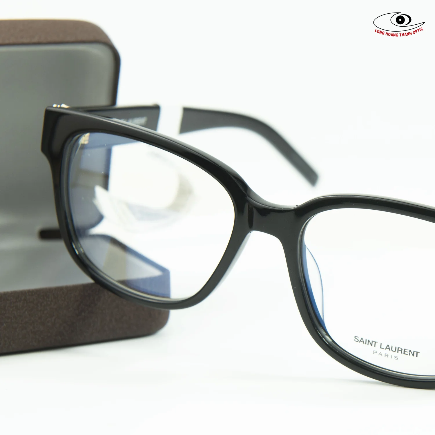 Gọng kính cận nam nữ chính hãng Saint Laurent SML33F 54 003 tại Huế Đà Nẵng