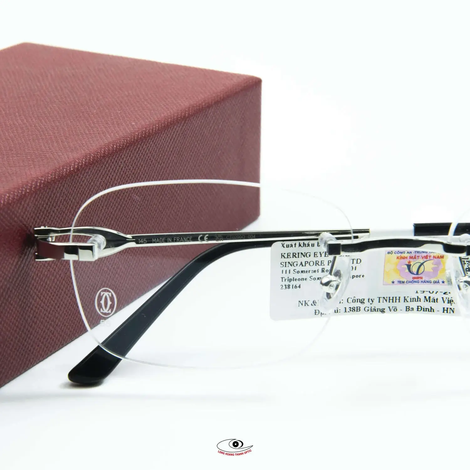 Mua Gọng Kính Cartier Chính Hãng Tại Mắt Kính Long Hoàng Thành