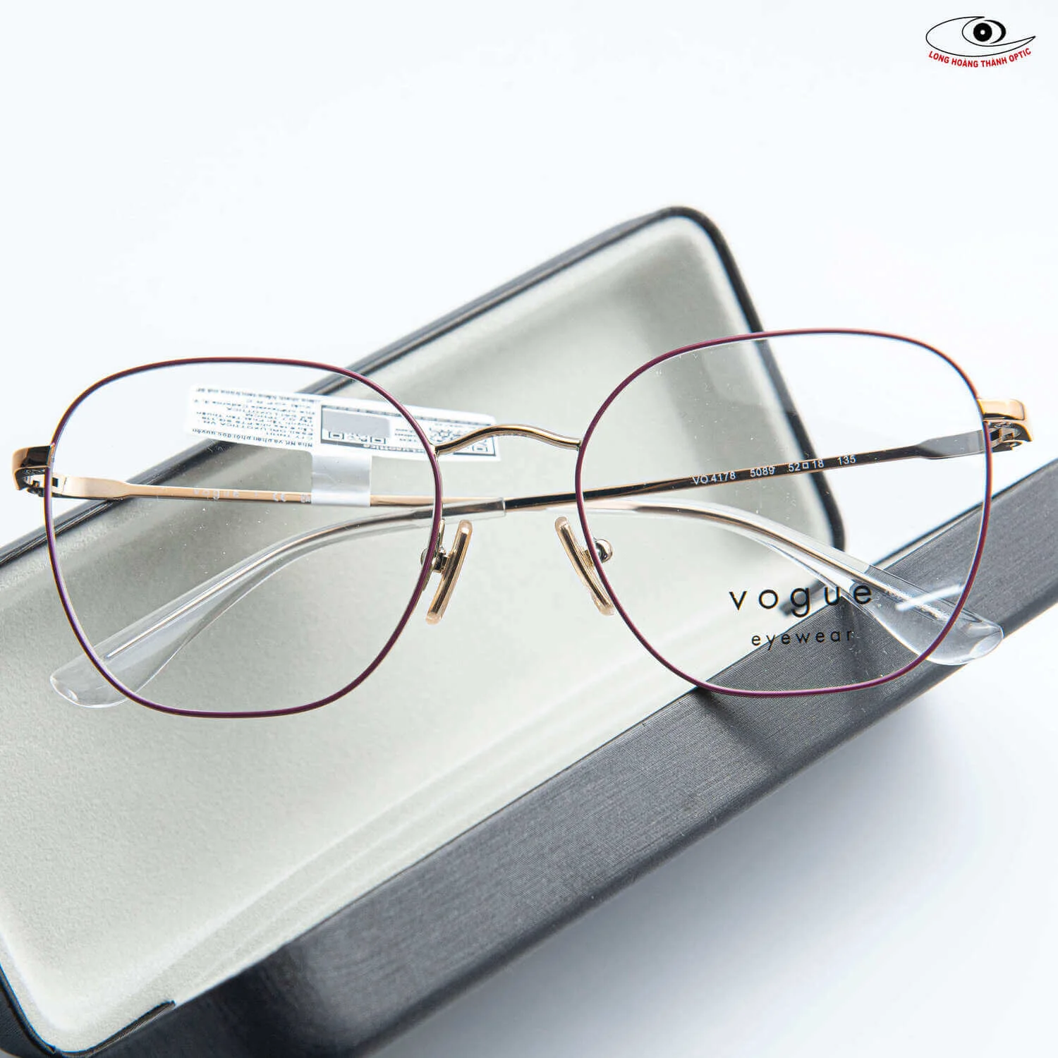 Gọng Kính Cận Nữ Cao Cấp - Vogue 0VO4306 5152 - Bảng giá tại Huế, Đà Nẵng