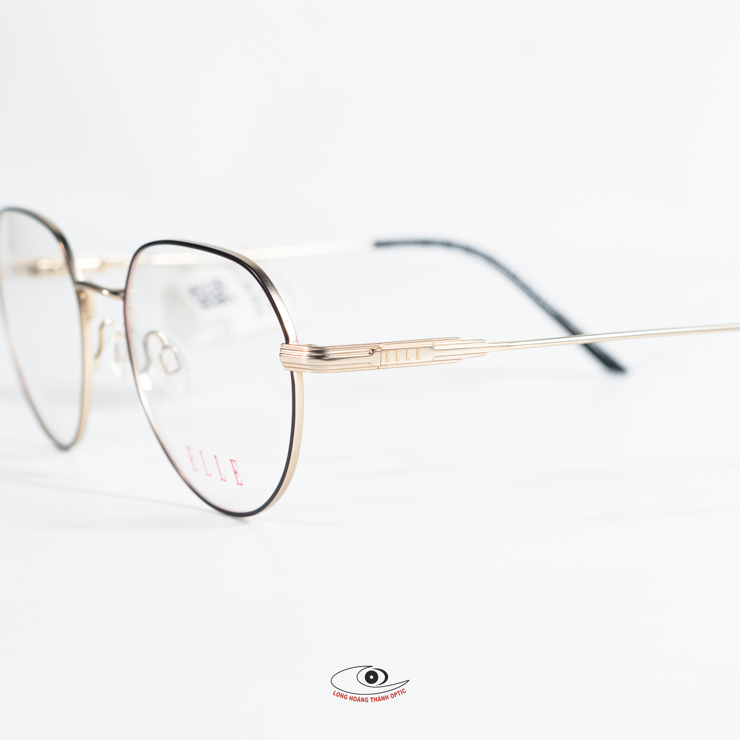 Mua gọng kính cận nữ cao cấp ELLE tại Huế - Gọng kính nữ tròn – thanh lịch và thời trang