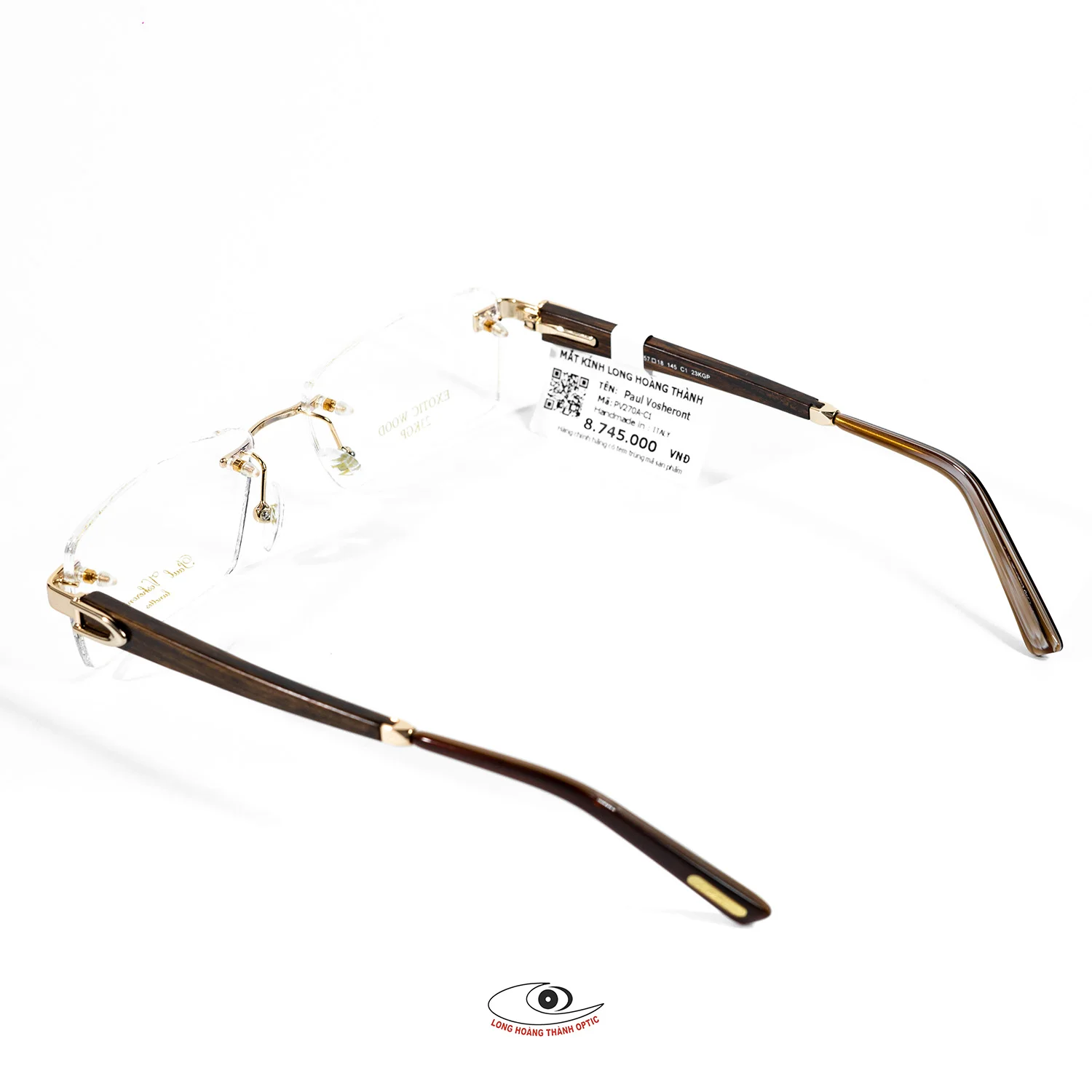 Gọng kính Paul Vosheront PV270B-C1 Long Hoang Thành