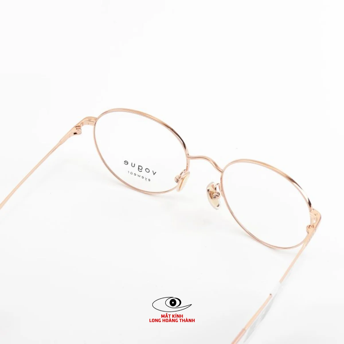 Gọng Kính Tròn Cao Cấp Vogue 0VO4177 Màu Vàng Sang Trọng
