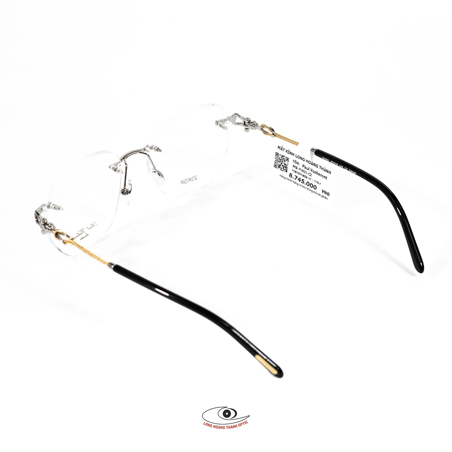 Địa chỉ mua gọng kính Paul Vosheront PV623-C2 chính hãng, giá tốt tại Huế và Đà Nẵng