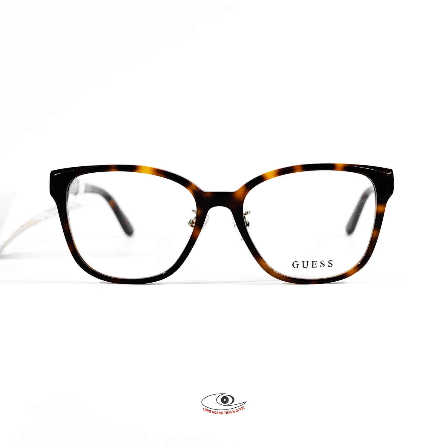 Gọng kính cậnnam Guess GU2992D_54_052 - Màu đen Havana và đồi mồi