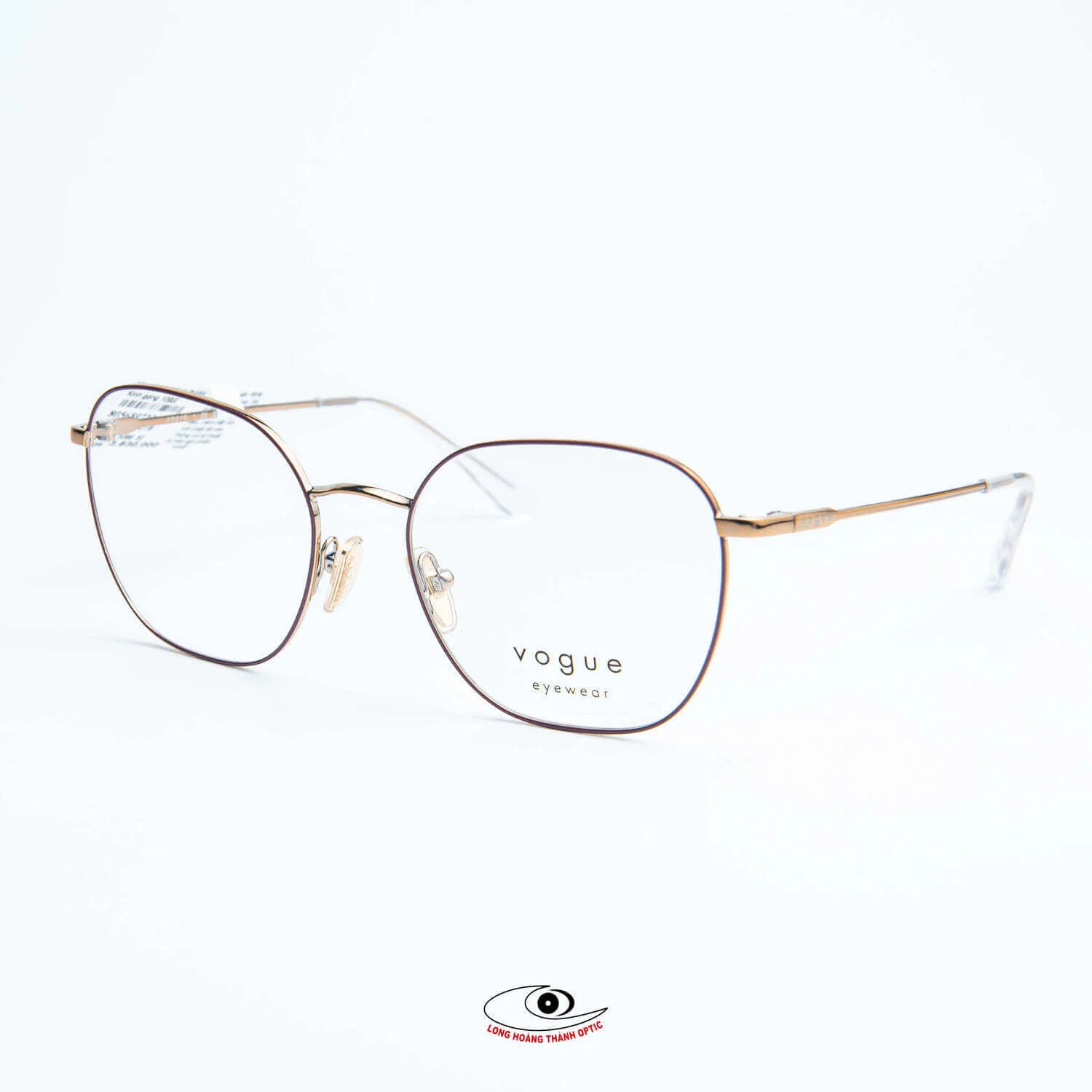 Gọng kính kim loại Vogue 0VO4178 5089- Gọng kính cận nữ mua tại huế, đà nẵng