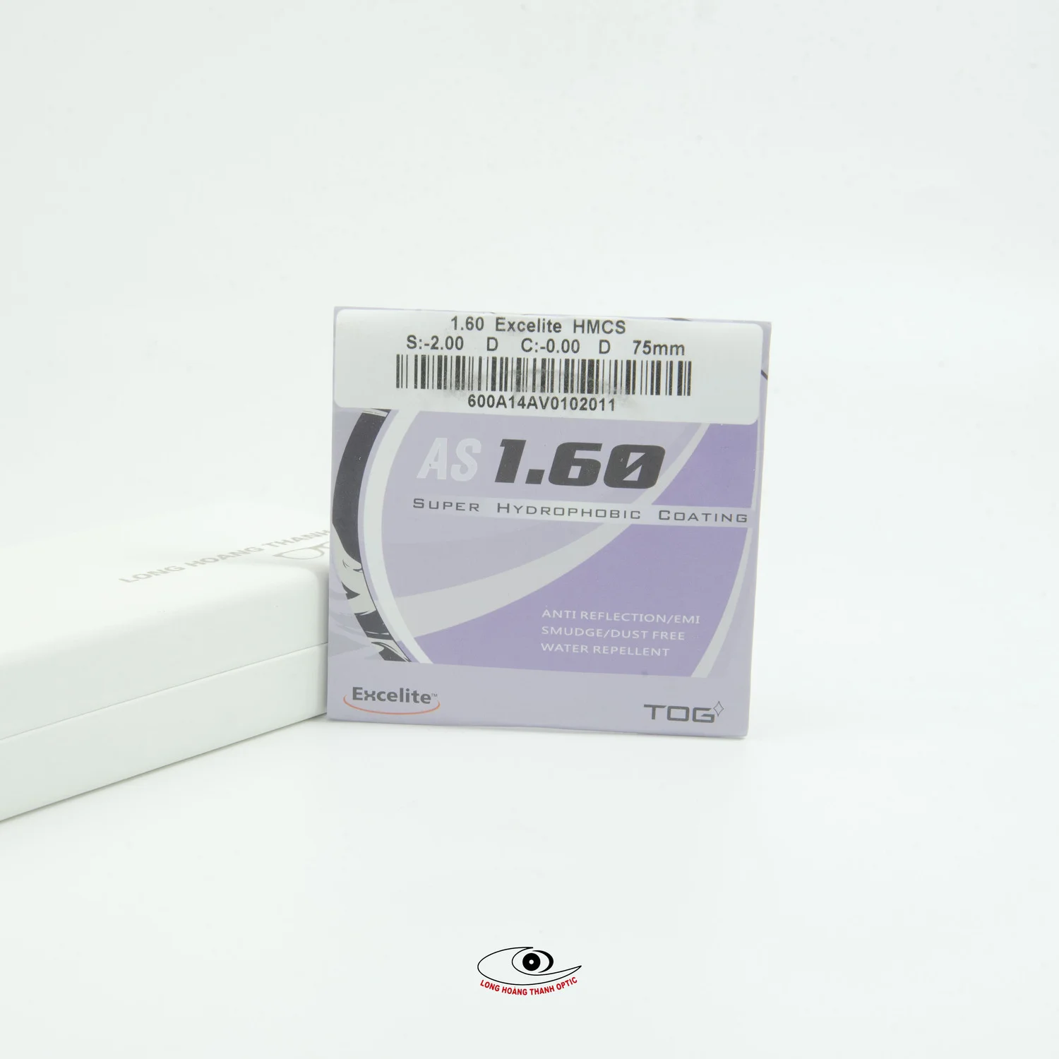 Tròng kính chính hãng 1.60 Poly AS Super Hydrophobic Coating tại Huế Đà Nẵng