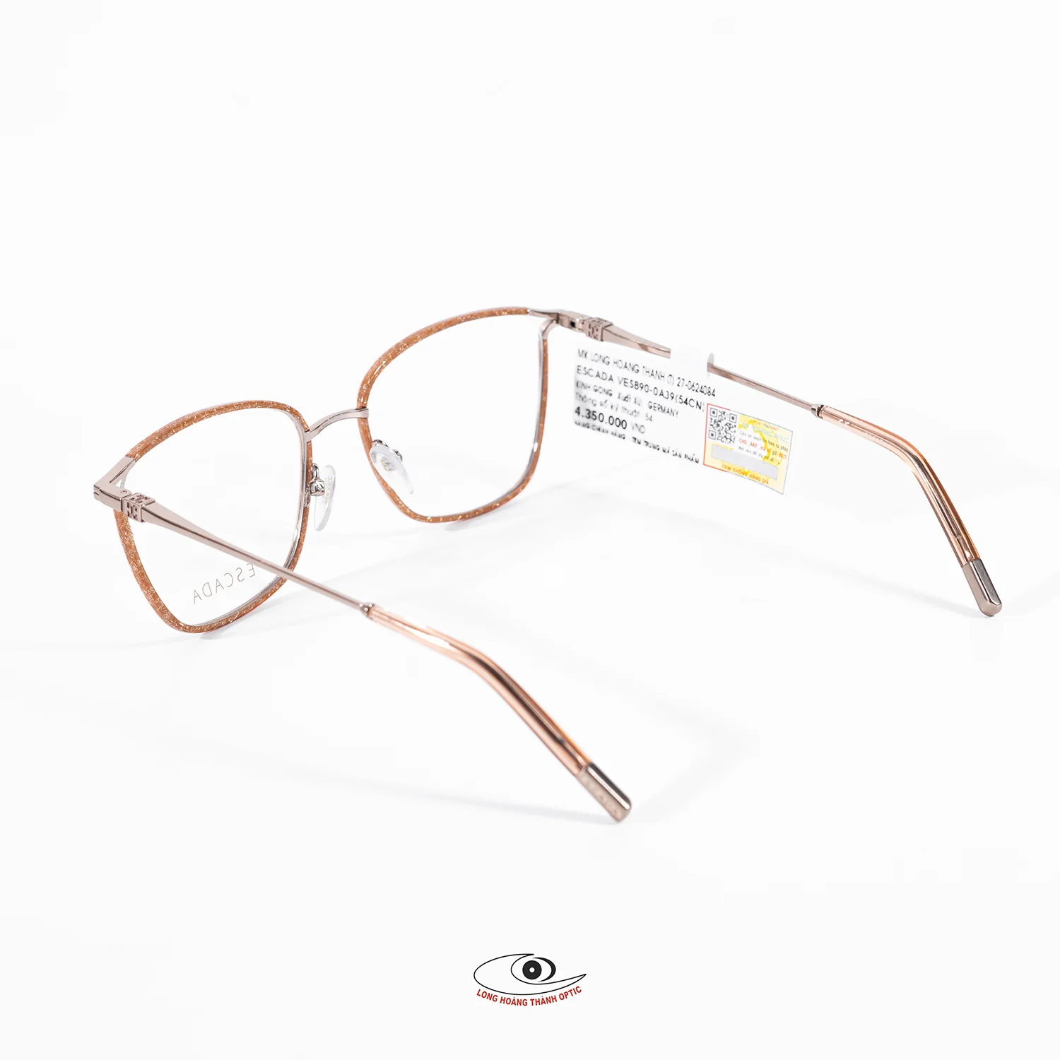 Bảng giá gọng kính cận nữ Escada VESB90-OA39 tại Huế Đà Nẵng