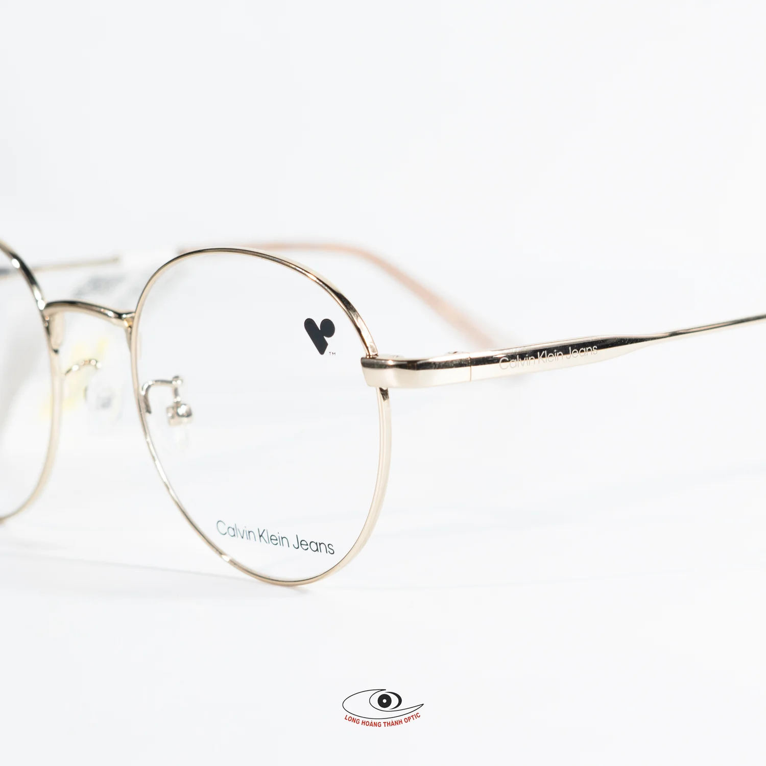 Gọng kính tròn Calvin Klein cao cấp