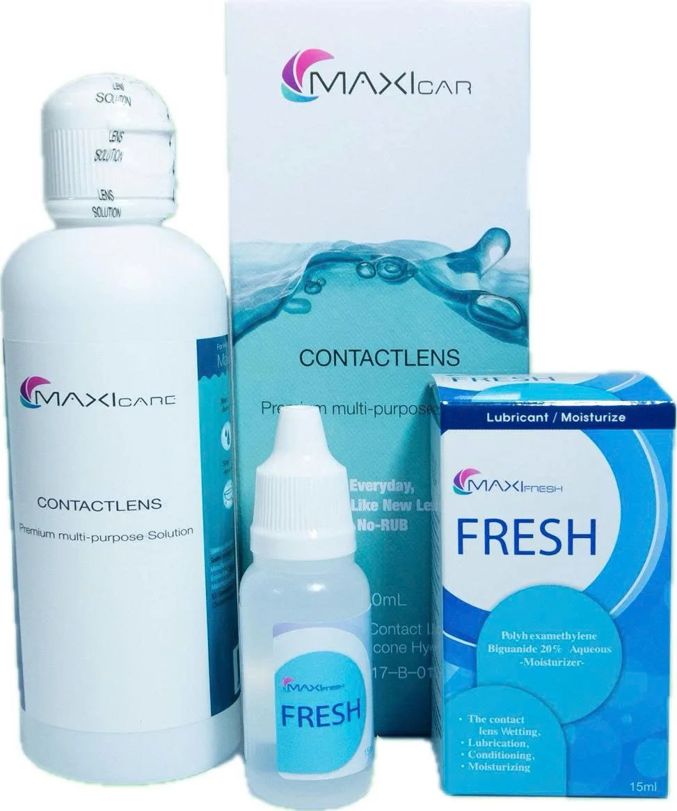 Nước Ngâm Rửa Kính Áp Tròng Maxi Care (150ml)