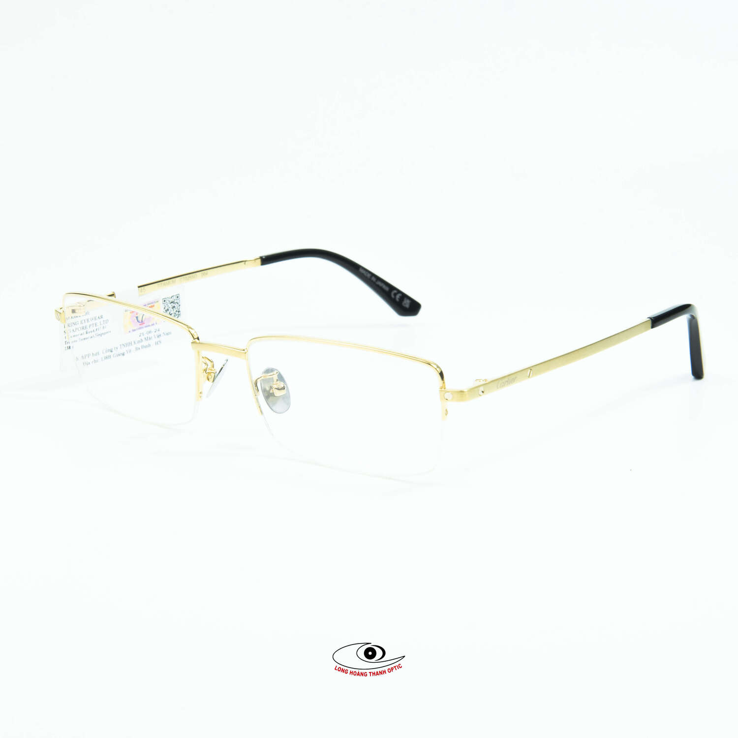 Gọng Kính Cartier CT0255O-004-T0ZBL14900