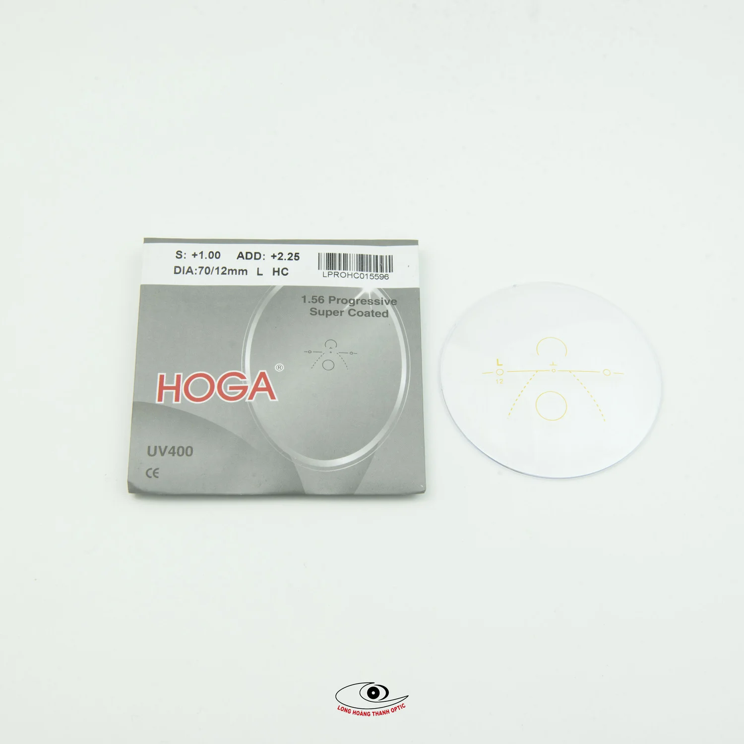 Tròng Kính Đa Tròng Hoga 1.56 HC UV