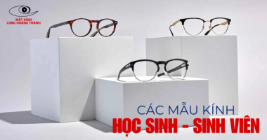 Gọng kính cho học sinh: Nhẹ – An toàn – Hợp túi tiền phụ huynh