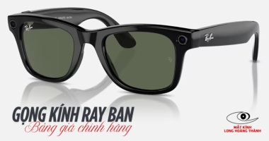 Kính Ray-Ban Nam Gọng Nhựa: Có Đáng Mua Không? Bảng Giá Chính Hãng