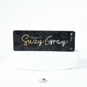 Kính Áp Tròng 1 Ngày Màu Xám Clalen Iris Suzy Gray