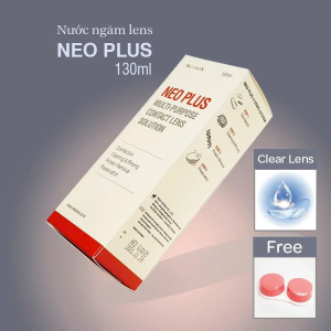 Nước Ngâm Rửa Kính Áp Tròng Neo Plus (130ml)